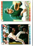 1989 O-Pee-Chee Stickers Super Star Backs Robin Yount