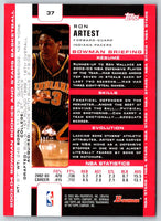 2003 Bowman Ron Artest #37