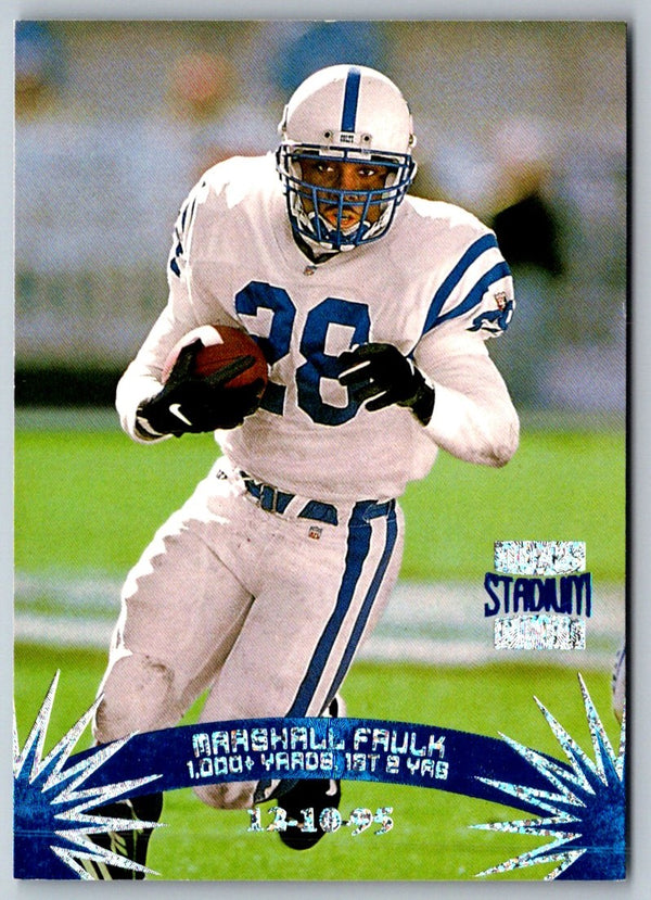 1996 Stadium Club Marshall Faulk #159