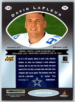1997 Pinnacle Certified NFL David LaFleur #124