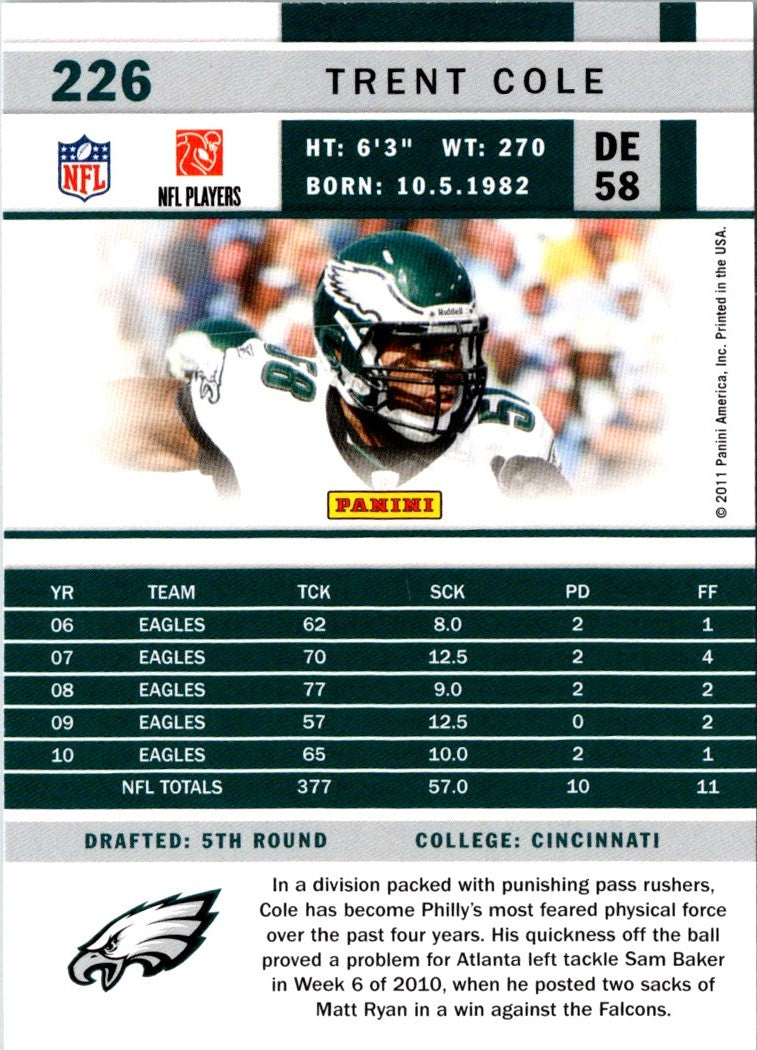 2011 Score Trent Cole