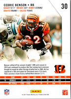 2011 Panini Rookies & Stars Cedric Benson #30
