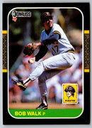 1986 Donruss Bob Walk