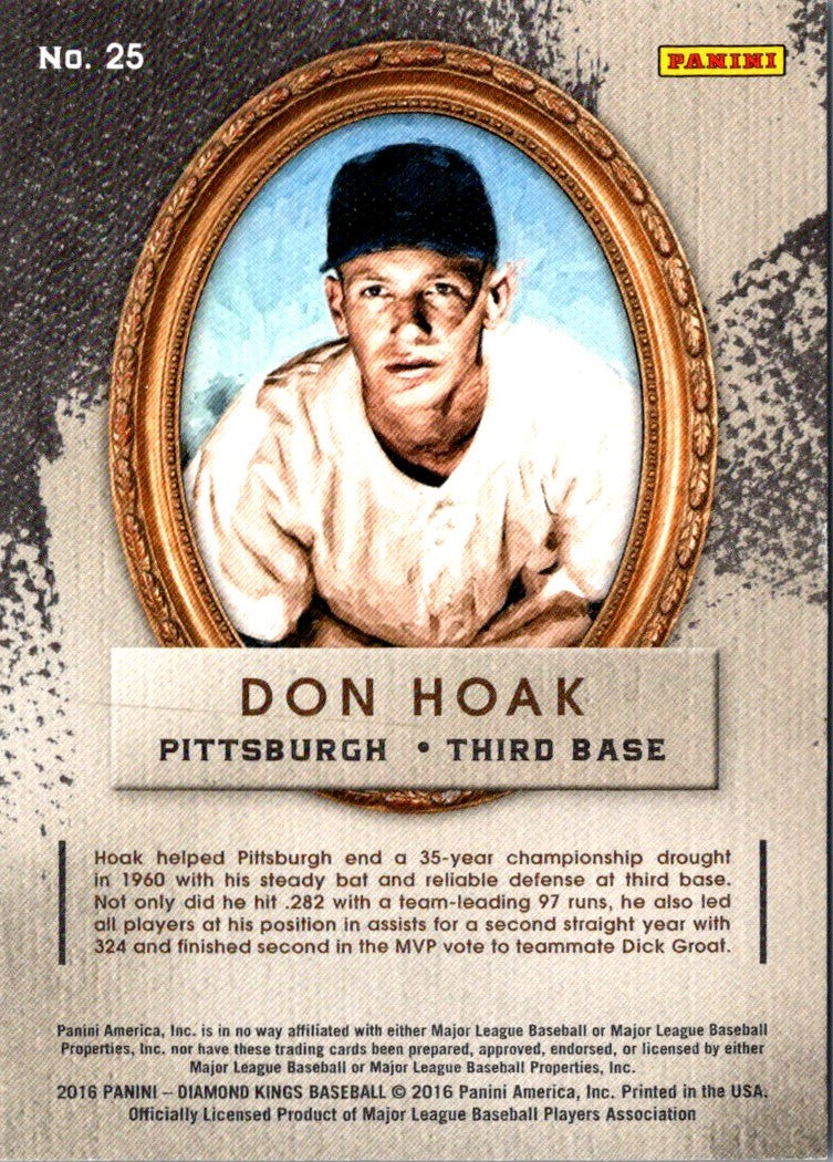 2016 Panini Diamond Kings Don Hoak