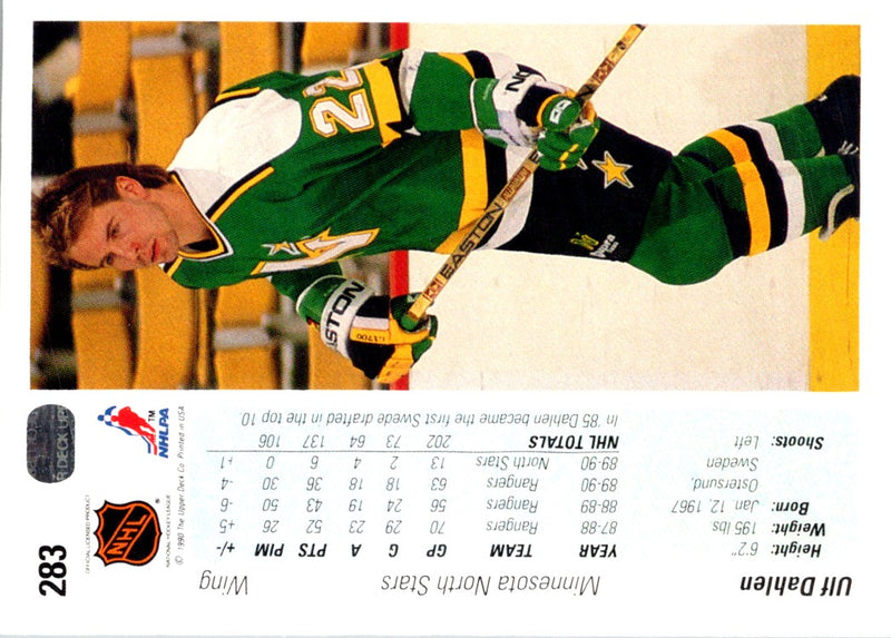 1990 Upper Deck Ulf Dahlen