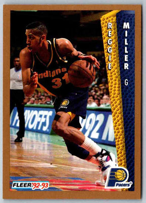 1992 Fleer Reggie Miller #91
