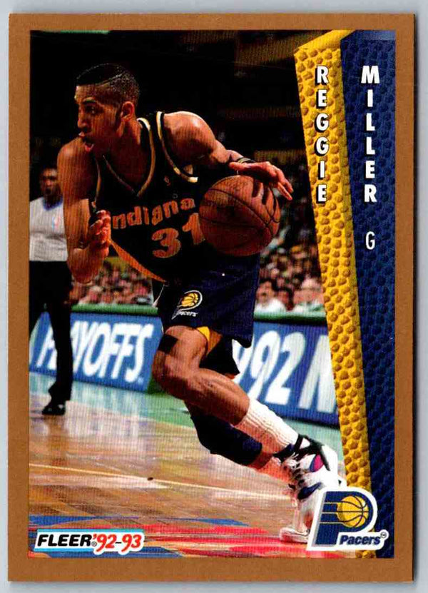 1992 Fleer Reggie Miller #91