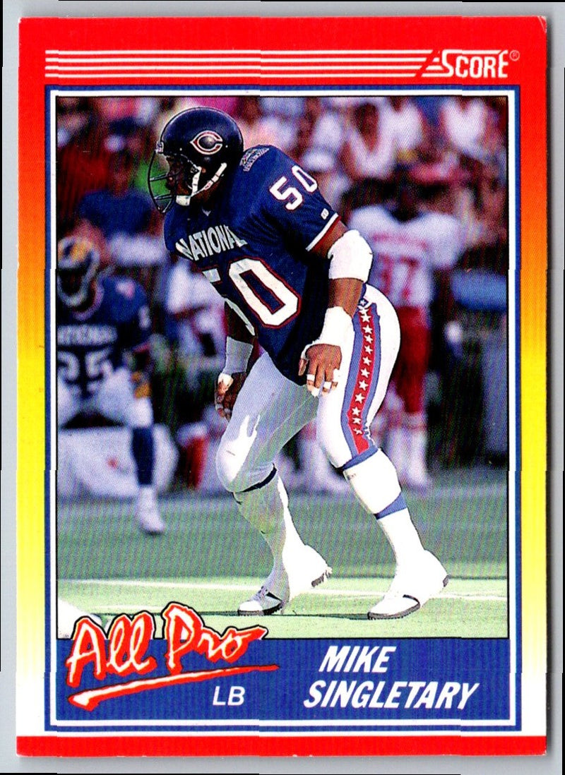1990 Score Mike Singletary