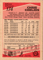 1989 O-Pee-Chee Chris Chelios #174