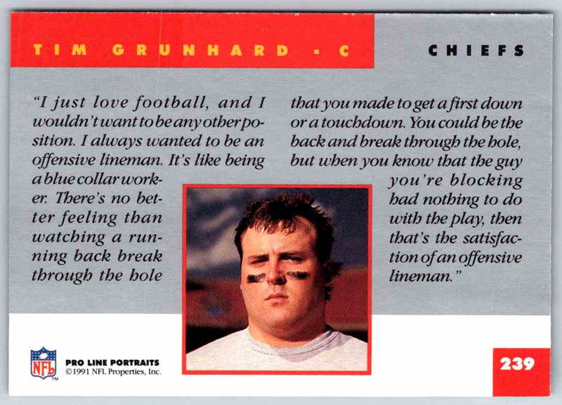 1991 ProLine Tim Grunhard