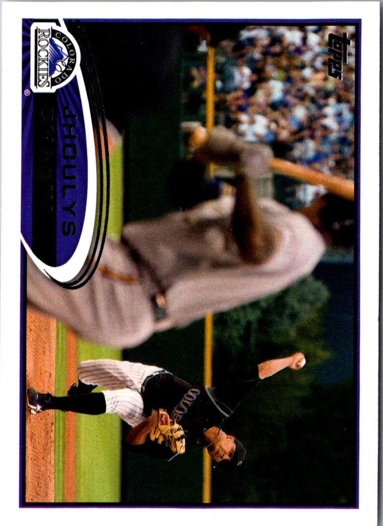 2012 Topps Jhoulys Chacin