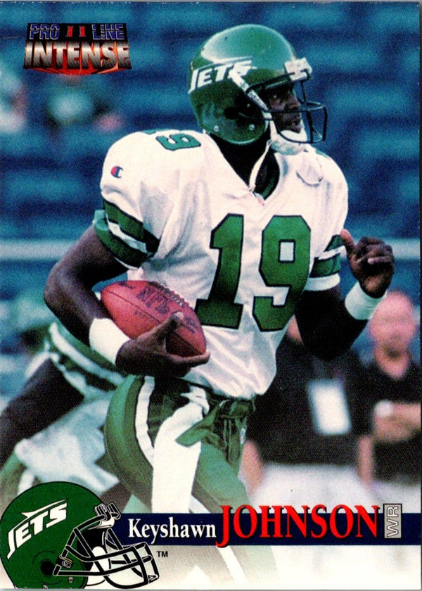 1996 Pro Line Keyshawn Johnson #82 Rookie