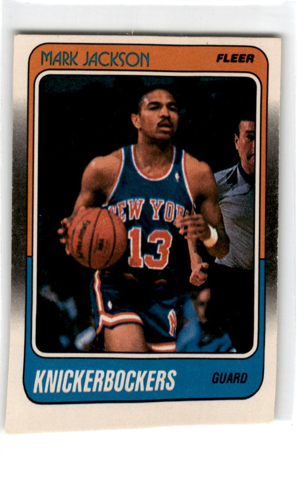 1988 Fleer Mark Jackson #82 Rookie