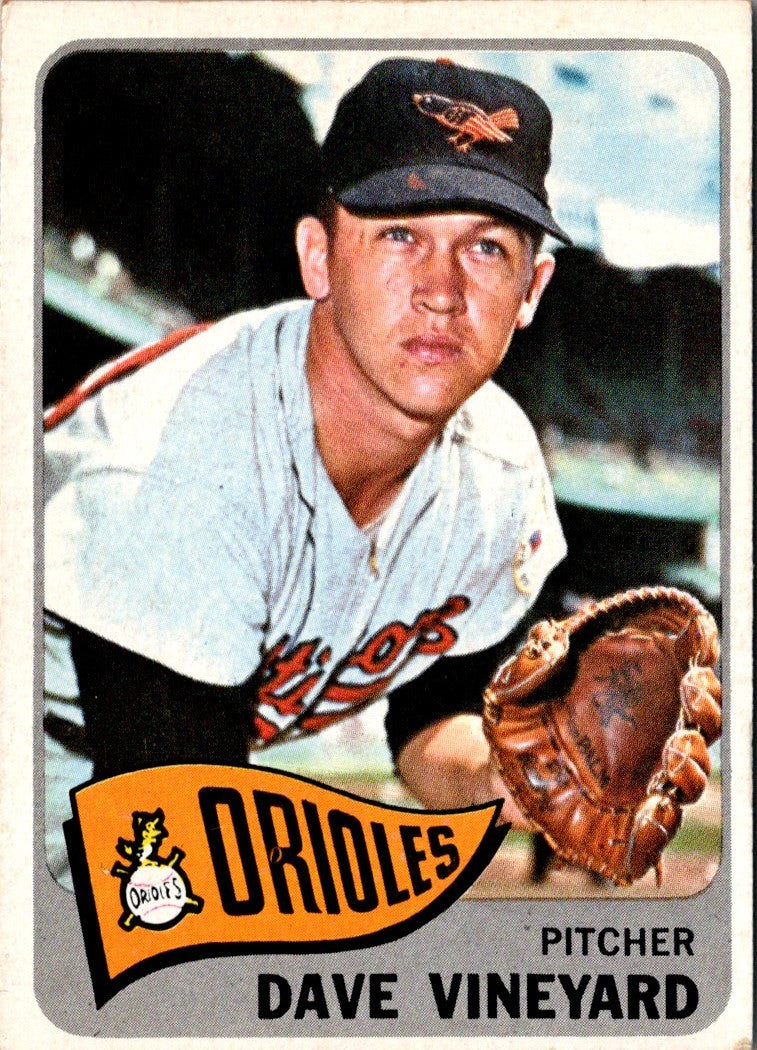 1965 Topps Dave Vineyard