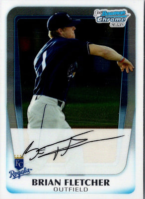 2011 Bowman Chrome Brian Fletcher #BCP103