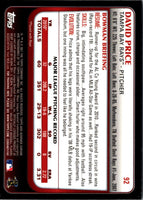 2011 Bowman Chrome David Price #92