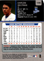 2001 Stadium Club Carlos Beltran #146