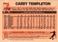 1983 O-Pee-Chee Garry Templeton #336
