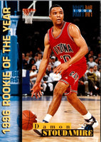 1996 Score Board Draft Day Damon Stoudamire #9