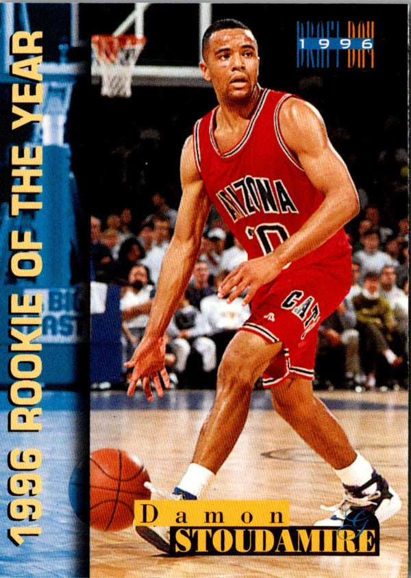 1996 Score Board Draft Day Damon Stoudamire #9