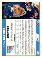 1992 Score Mike Gartner #50