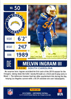 2019 Panini Melvin Ingram III #50