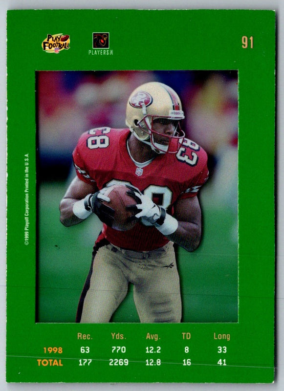 1998 Playoff Absolute 7-Eleven J.J. Stokes #30