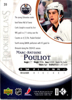 2006 Upper Deck Rookie Class Box Set Marc-Antoine Pouliot #20