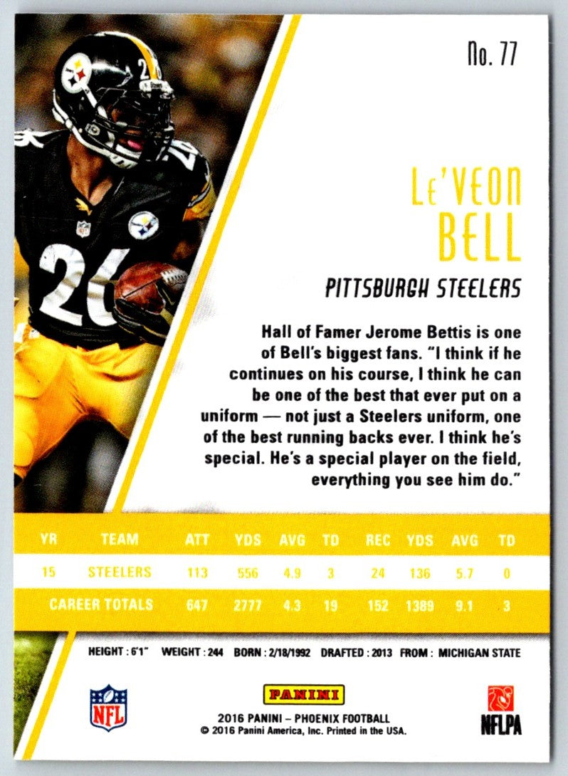 2016 Panini Le'Veon Bell #