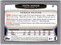 2014 Bowman Austin Jackson #63