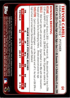2011 Bowman Trevor Cahill #64 NM-MT