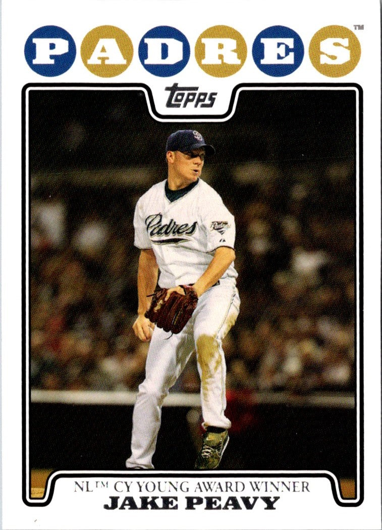 2008 Topps Jake Peavy