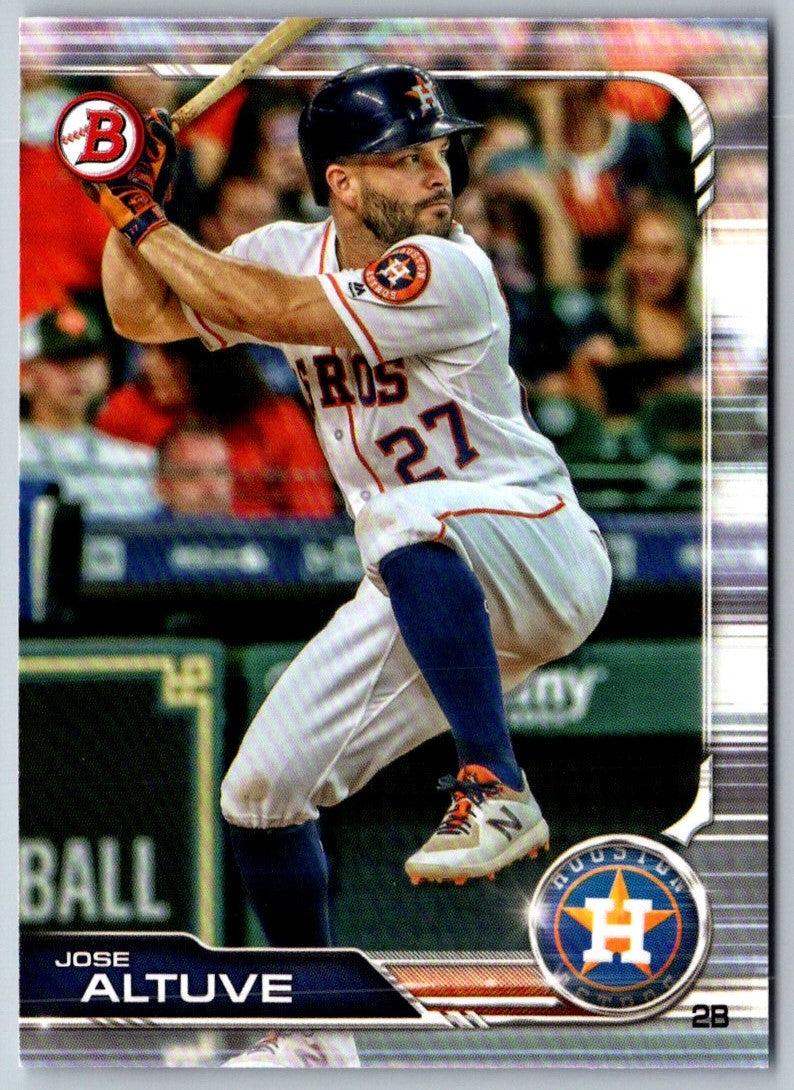 2019 Bowman Jose Altuve