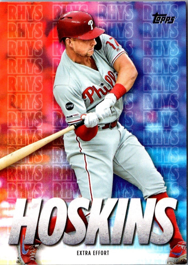 2020 Topps Player Highlights Rhys Hoskins Rhys Hoskins