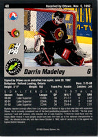 1993 Classic Pro Prospects Darrin Madeley #40