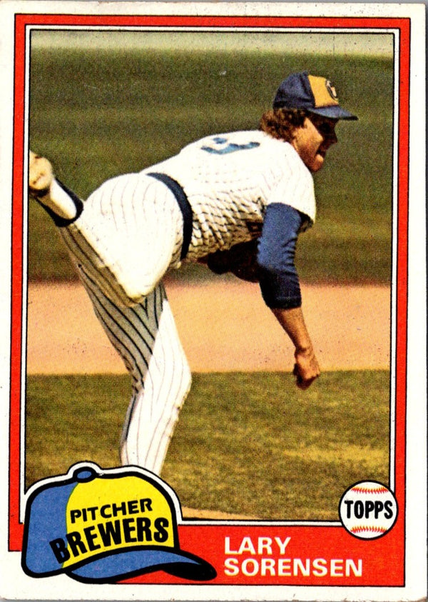 1981 Topps Lary Sorensen #379