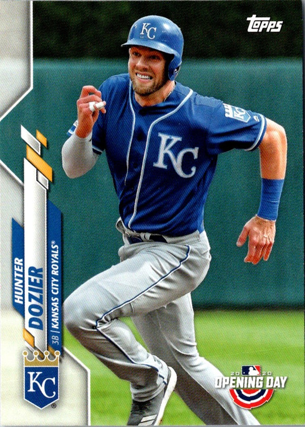 2020 Topps Opening Day Hunter Dozier #120