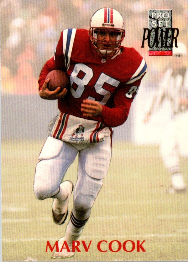 1992 Pro Set Power Marv Cook #289