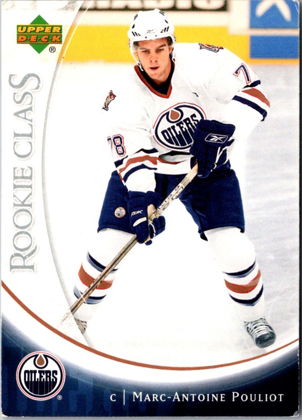 2006 Upper Deck Rookie Class Box Set Marc-Antoine Pouliot #20