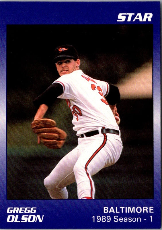 1990 Star Gregg Olson #5