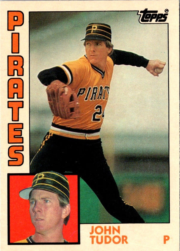 1984 Topps Traded John Tudor #122T