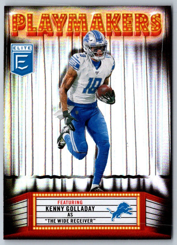 2020 Donruss Elite Playmakers Kenny Golladay #13