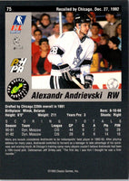1993 Classic Pro Prospects Alexandr Andrievski #75