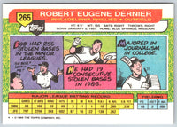 1989 Topps Big Bob Dernier #265