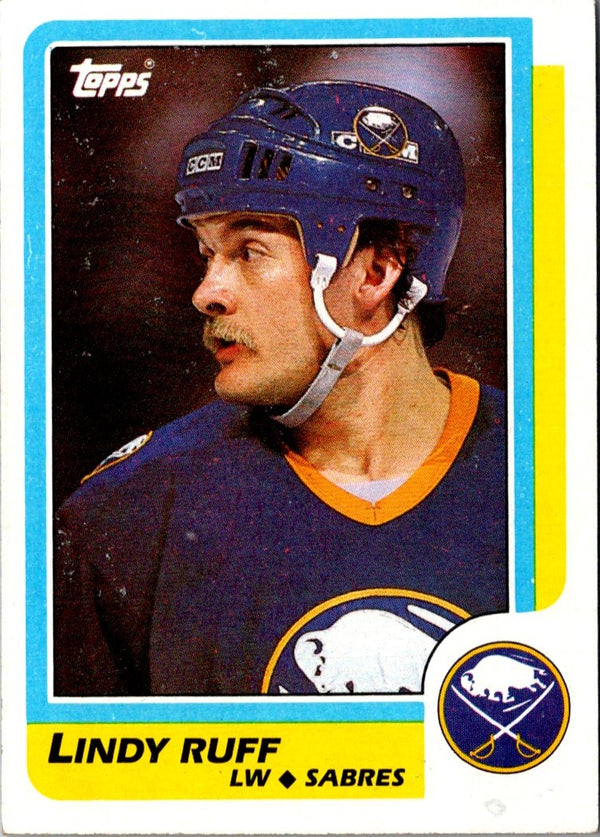 1986 Topps Lindy Ruff #4