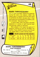 1988 Pacific Legends I Marv Throneberry #48