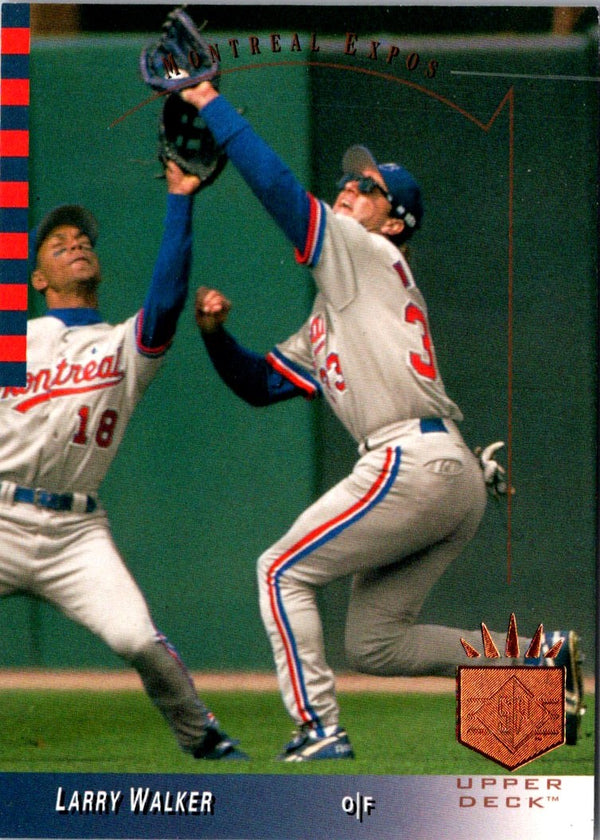 1993 SP Larry Walker #107