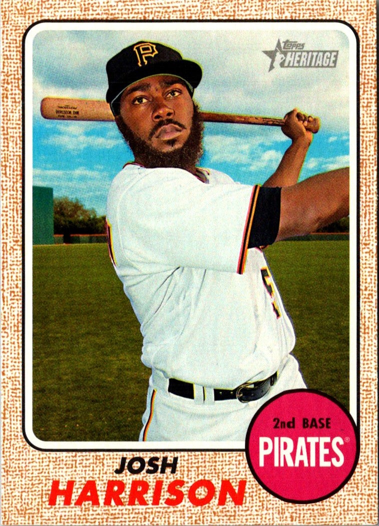 2017 Topps Heritage Josh Harrison