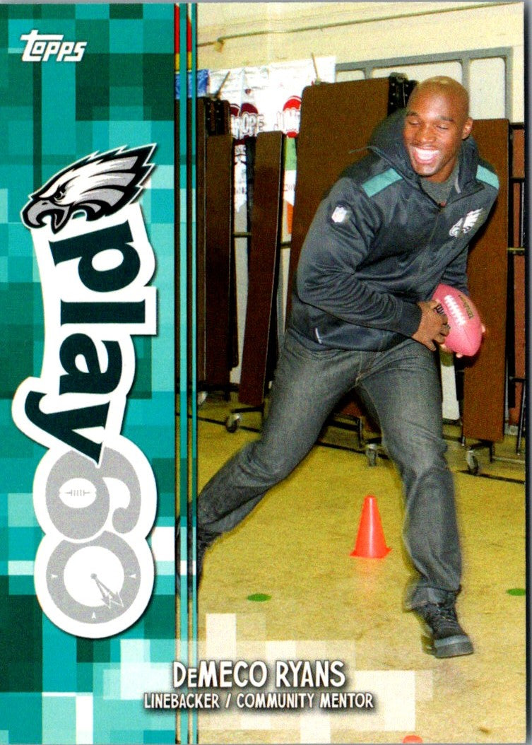 2014 Topps Play 60 Community Mentors Demeco Ryans