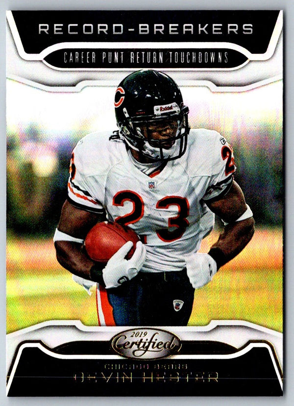 2019 Panini Certified Record Breakers Devin Hester #RB-DE